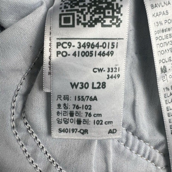 Levis Womens 30 Wedgie Straight Medium Wash High Rise Distressed Jeans - Picture 9 of 9